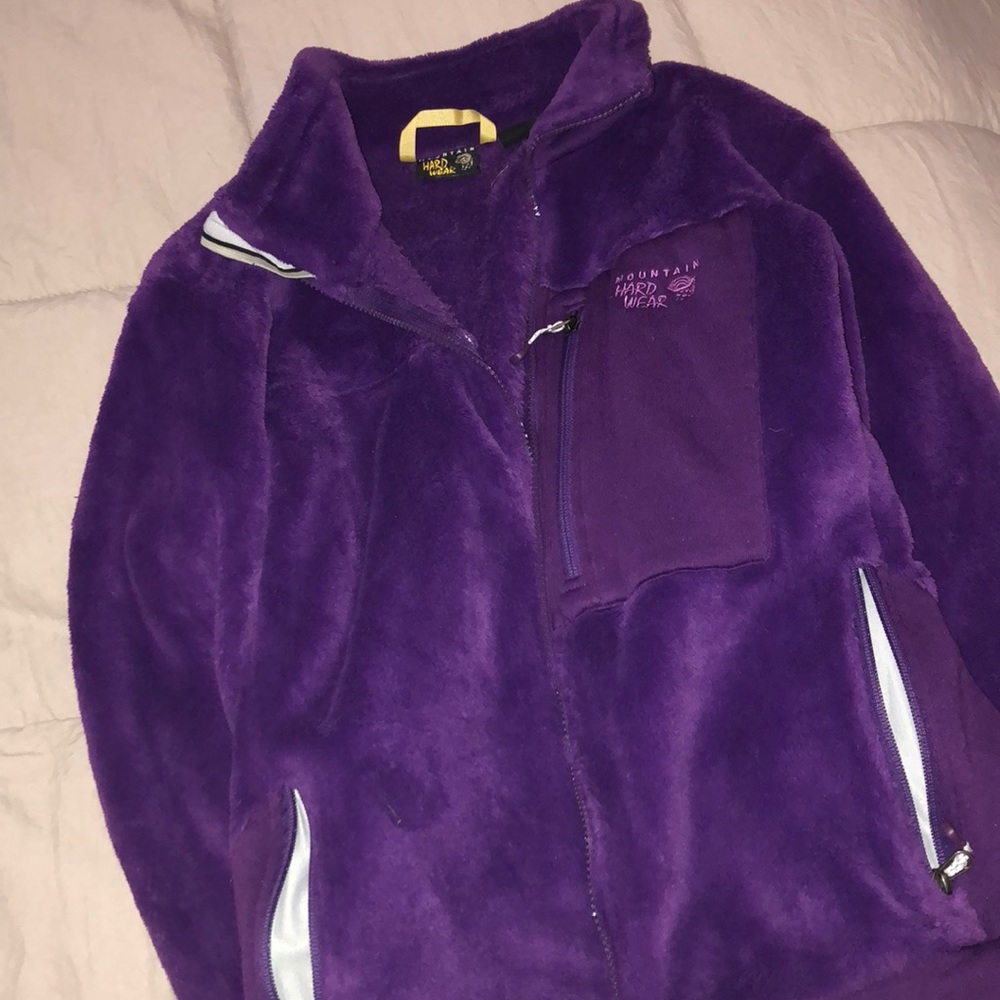 Mountain Hard Wear Purple Furry Jacket